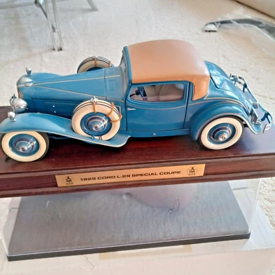 1929 Cord L-29 Special Coupe-Danbury Mint Diecast 1/16 Scale - Image 1 of 4
