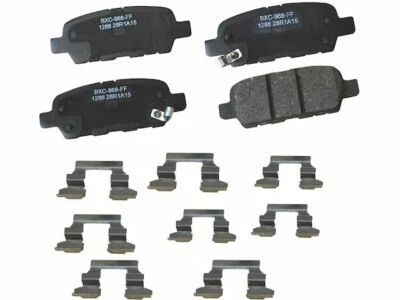 Juego de pastillas de freno traseras Bendix 53687XH para Nissan 370Z 2009 Foto 1 de 2