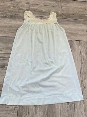 Vintage Gilead Nightgown Women’s Size Small Cotton Lace Sleeveless Embroidered - Image 1 of 4