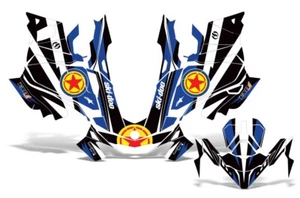 Calcomanías adhesivas gráficas para Ski Doo Gen 4 MXZ Renegade Summit 850 17-21 REDSTAR - Imagen 1 de 2