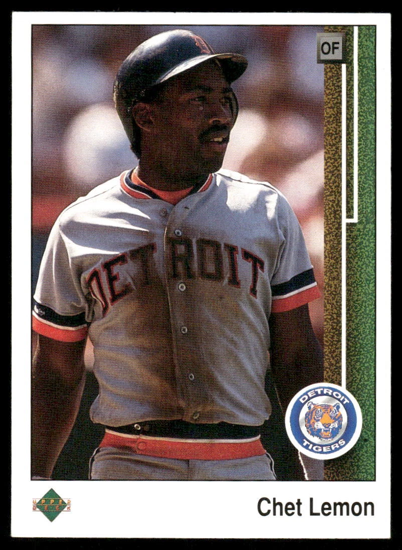 Chet Lemon 1989 Upper Deck #128 Detroit Tigers