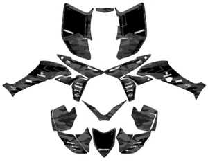 2005 TRX 450R APACHE Grey Senge Graphics Kit Compatible with Honda - Picture 1 of 7