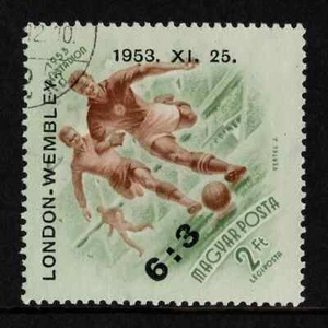 Hungary 1953 Air - Hungarian Football Team's Victory at Wembly SG 1333 F/Used - Picture 1 of 2