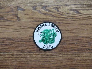 judoka limitado dojo, parche, stock nuevo antiguo, década de 1970 - Imagen 1 de 1