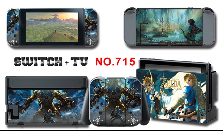 Vinyl Decal Skin Sticker Protector for Nintendo Switch The Legend of Zelda 715 a - Image 1 of 1