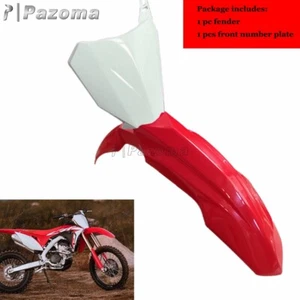 Placa de numeración delantera Supermoto + guardabarros para Honda CRF250R/RX CRF450R/RX 2020 - Imagen 1 de 9