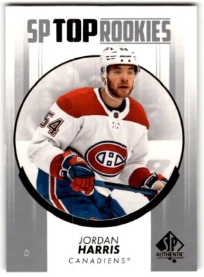 2022-23 SP Authentic Top Rookies Jordan Harris #TR-16 Montreal Canadiens - Image 1 of 2