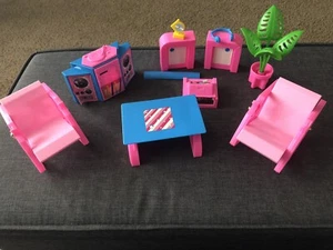 Barbie Vintage Furniture Accessories The Rockers Rockin' House Party RARE 1986 - Picture 1 of 11