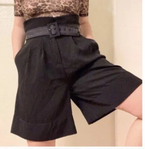 👚  Yououoli JAPANESE HIGH RISE TAILORED SHORTS 🩳   S - Picture 1 of 9