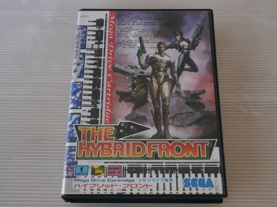 The Hybrid Front W/Box Manual Sega Mega Drive MD Genesis Used Game NTSC-J Japan - Image 1 of 4