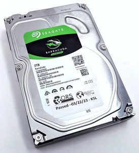 Seagate Barracuda 2TB 7200 RPM 64MB Cache SATA III 3.5" Hard Drive ST2000DM006 - Picture 1 of 7
