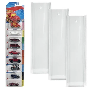 3er Pack Acryl Vitrine für verpackte Autos, kompatibel mit Hot-Wheels Matte... - Bild 1 von 7