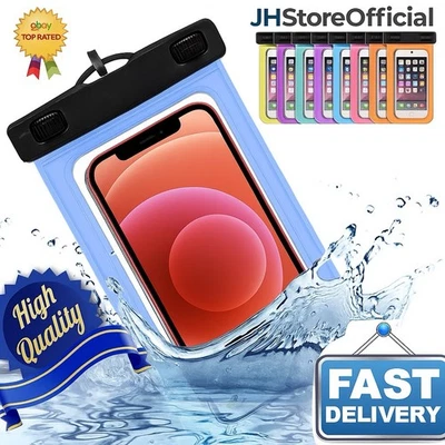 Underwater Universal Phone Case Smartphones Cover Dry Bag Waterproof Pouch UK - Image 1 of 4