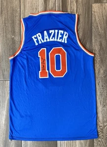 Walt Clyde Frazier Signed Jersey New York Knicks HOF NBA Autograph Auto Proof - Picture 1 of 7