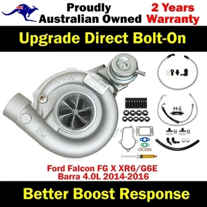 Billet Turbo+Oil Feed,Return&Water Line For Ford Falcon FG X XR6/G6E Barra 4.0L - Picture 1 of 24
