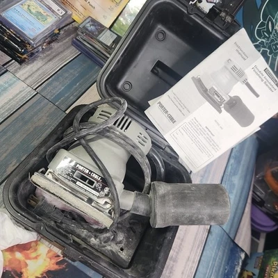 Porter Cable 340 1/4 Sheet Finishing Hand Sander Made in USA W/ Carrying Case - Image 1 of 4