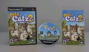 Petz: Catz 2 Sony PlayStation (PS2, 2007) Complete CIB w Manual Black Label VGC - Picture 1 of 7