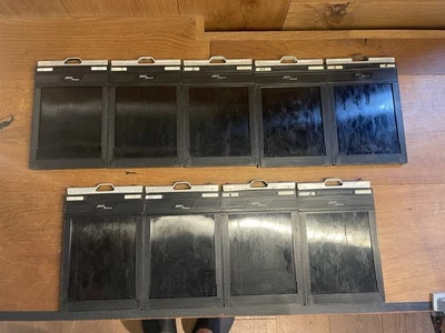 Excellent Lot of 9 Fidelity Deluxe 4x5 Cut Film Holder From Japan - Image 1 of 4