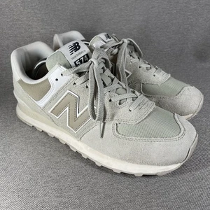 Größe 10B Damen, Größe 8,5 Herren New Balance 574 Sneaker Encap grau Wildleder Laufen - Bild 1 von 9