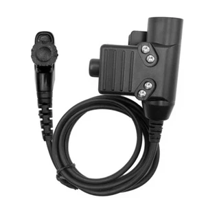 U94 PTT Headset Cable Plug Adapter For Hytera HYT PD702 PD700 Walkie Talkie - Zdjęcie 1 z 5
