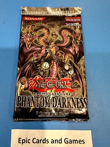 ( PHANTOM DARKNESS ) - 1st Edition Booster Pack - (PDTN) - Sealed New - Yu-Gi-Oh - Picture 1 of 2