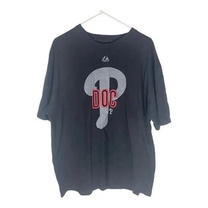 Philadelphia Phillies Majestic Roy Doc Halladay Men’s T-Shirt Size XL - Picture 1 of 3