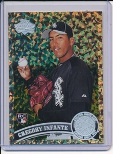 GREGORY INFANTE RC 2011 TOPPS COGNAC DIAMOND ANNIVERSARY SPARKLE PARALLEL #223 - Picture 1 of 1