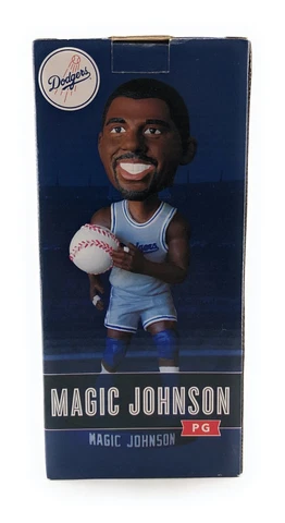 LOS ANGELES DODGERS MAGIC JOHNSON BOBBLEHEAD  Collectable Figure Cover