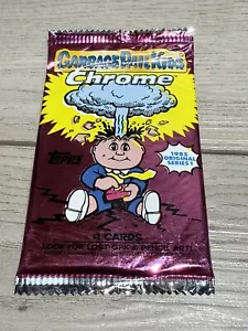 (1) Garbage Pail Kids Chrome Series 1 Sealed Pack GPK - Picture 1 of 2