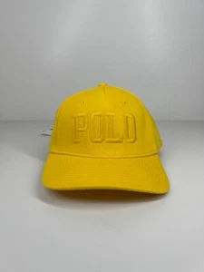 Polo Ralph Lauren cap hat men's yellow classic adjustable one size fits most - Foto 1 di 8