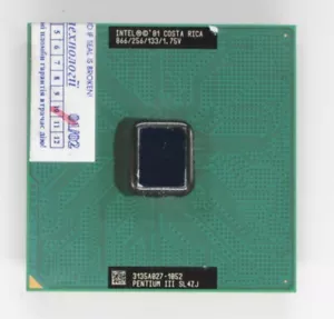 Socket 370 CPU - Intel Pentium III 866 - 866 MHz - SL4ZJ - Coppermine - TESTED - Picture 1 of 2
