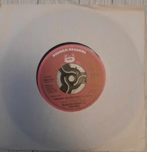 Gladys Knight & the Pips: Come Back And Finish What You Started (1978) 7" Single - Picture 1 of 1