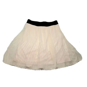 Forever 21 Girls XS Peach Layered Boutique Style Boho Skirt Stretch Waist Band - Picture 1 of 5