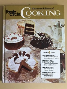 Illustrated Library of Cooking Vol.4 1972 by Family Circle Cakes 512 Pgs Photos - Picture 1 of 12