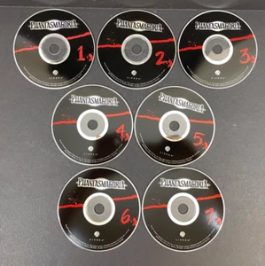 VIDEOJUEGO DE TERROR FANTASMAGORIA 1995 PC SIERRA 7 DISCOS - SOLO DISCOS - Imagen 1 de 2