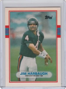 PG: 1989 Topps Traded Football Card #91T Jim Harbaugh Rookie Chicago Bears - Mt - Picture 1 of 2