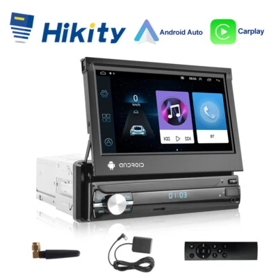 7" Android 15 Autoradio MP5 GPS Navi Carplay BT WIFI FM AUX-in 1Din Bluetooth - Bild 1 von 4