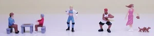1380 Personnages Promeneurs Parc Table Model Power Train N 1/160eme - Imagen 1 de 1