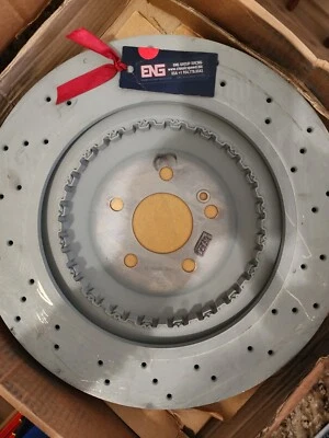 NEW A2224231500 S550 S600 MAYBACH OEM REAR DISK ROTOR (1) MERCEDES-BENZ W222 - Image 1 of 4