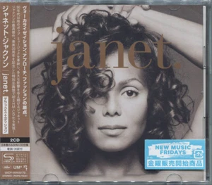 Janet Jackson NEW 2 CD(SHM-CD) "Janet." Deluxe Edition Japan OBI - Picture 1 of 2