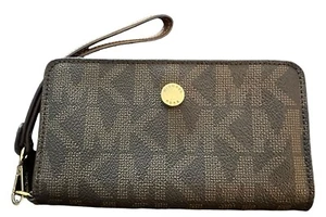 Michael Kors 32T5GTTE9B Jet Set Mujer Viaje Continental Muñequera Billetera - Imagen 1 de 7