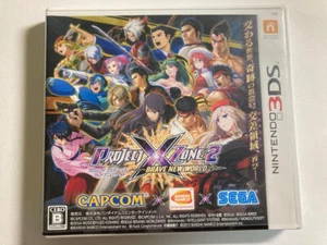 Used Bandai 2015 Project X Zone 2 : Brave New World - Nintendo 3DS from Japan - Picture 1 of 12