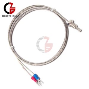 Thermocouple Temperature Sensor Cable Controller CG wrnt-02 M6 thread K - Picture 1 of 24