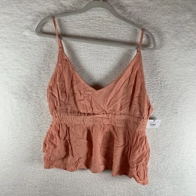 Женский пуловер O'Neill Kelby Woven Tank Top XL Canyon Clay с глубоким круглым вырезом 7990 - Изображение 1 из 4