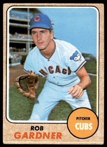 1968 TOPPS ROB GARDNER CHICAGO CUBS #219