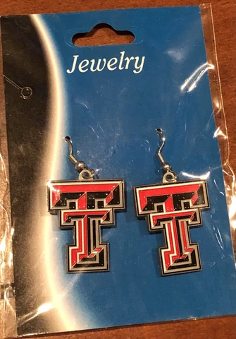 Texas Tech Red Raiders(Double T) Earrings Cover