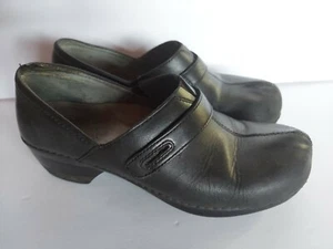 Zapatos Zueco Mula Dansko Solstice Negro 9815020200 Talla 39 EE. UU. Talla 8.5-9 Sin Botón - Imagen 1 de 10