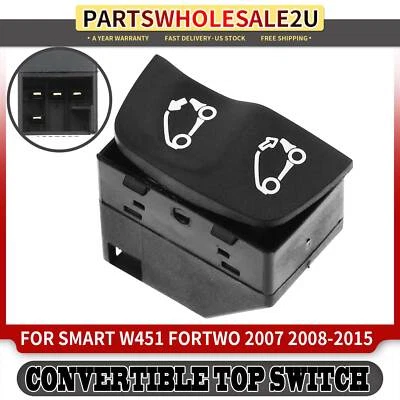 Interruptor de techo convertible de cierre de apertura frontal para Smart Fortwo W451 07-15  Foto 1 de 4