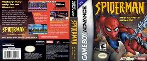 Spider-Man: Mysterio's Menace GBA Cover Art Work Only (No Game) - Picture 1 of 1