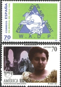 Spanien 3425,3426 (kompl.Ausg.) nuevo con goma original 1998 Briefmarke, Frauen - Imagen 1 de 1